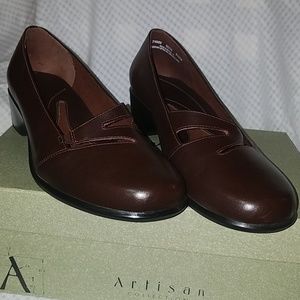 CLARKS ARTISAN COLLECTION MINK HALL2 SHOES